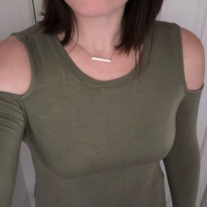 Francescas cold shoulder t shirt